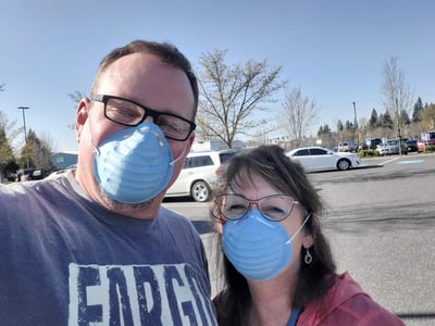 John Sauer and wife Laura_bright spot during quarantine