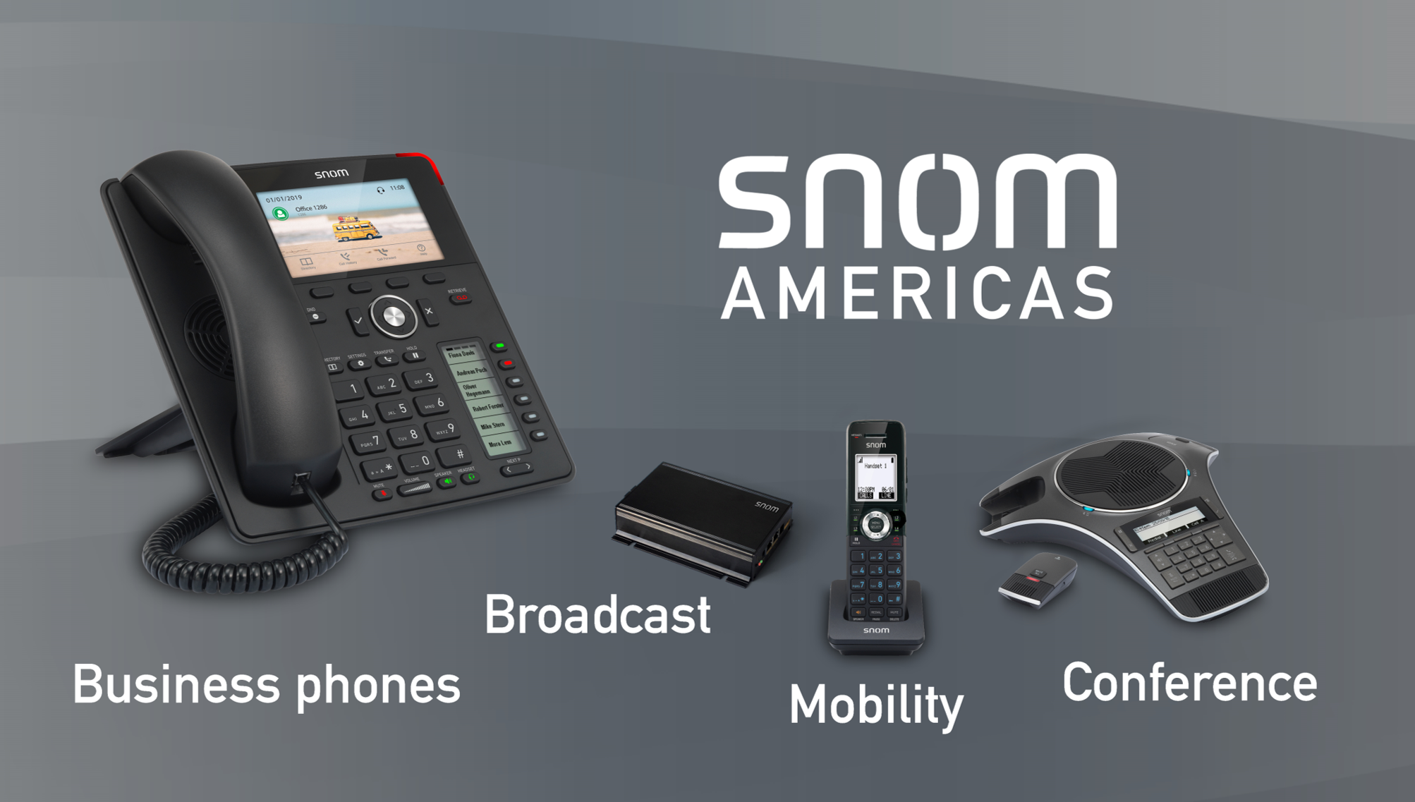 Snom_Business phones_mobility_conference_VoIP_SIP